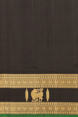 Collection of Gadwal Silk Sage Green Saree in a gallery layout