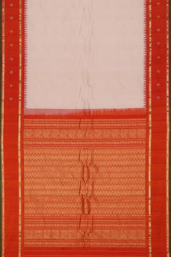 Collection of Gadwal Silk Light-Pink Saree in a gallery layout