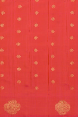 Collection of Gadwal Silk Peach Saree in a gallery layout