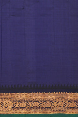 Collection of Gadwal Silk Mustard Saree in a gallery layout