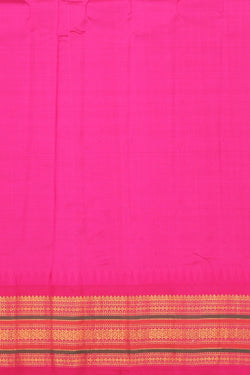 Collection of Gadwal Silk Grey Saree in a gallery layout