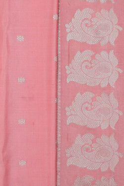 Collection of Gadwal Silk Pink Saree in a gallery layout