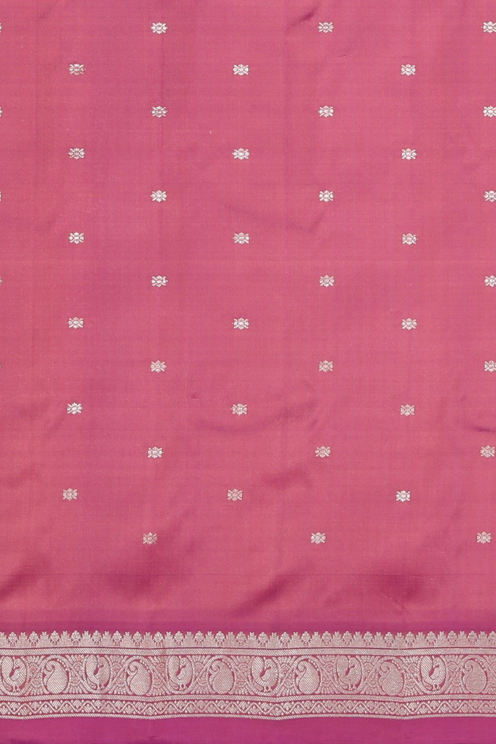 Collection of Gadwal Silk Pink Saree in a gallery layout