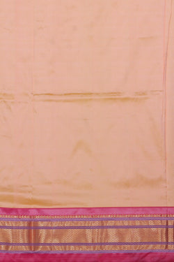 Collection of Paithani A Beautiful Peach Saree in a gallery layout