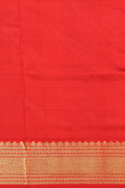 Collection of Venkatagiri Silk Orange Saree in a gallery layout