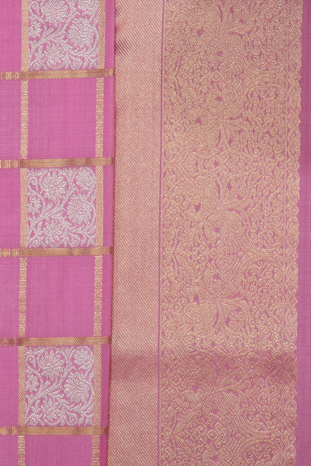 Venkatagiri Silk Pink Saree