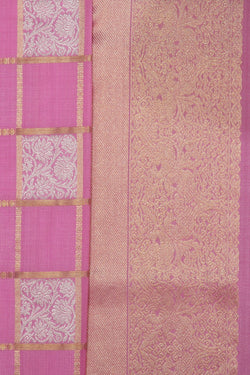 Image of Venkatagiri Silk Pink Saree