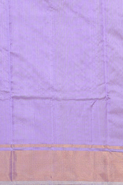 Image of Chanderi Cotton Silk Purple Saree