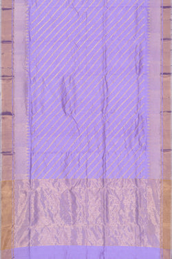 Image of Chanderi Cotton Silk Purple Saree