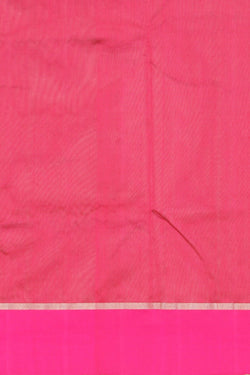 Image of Chanderi Cotton Silk Brown Saree