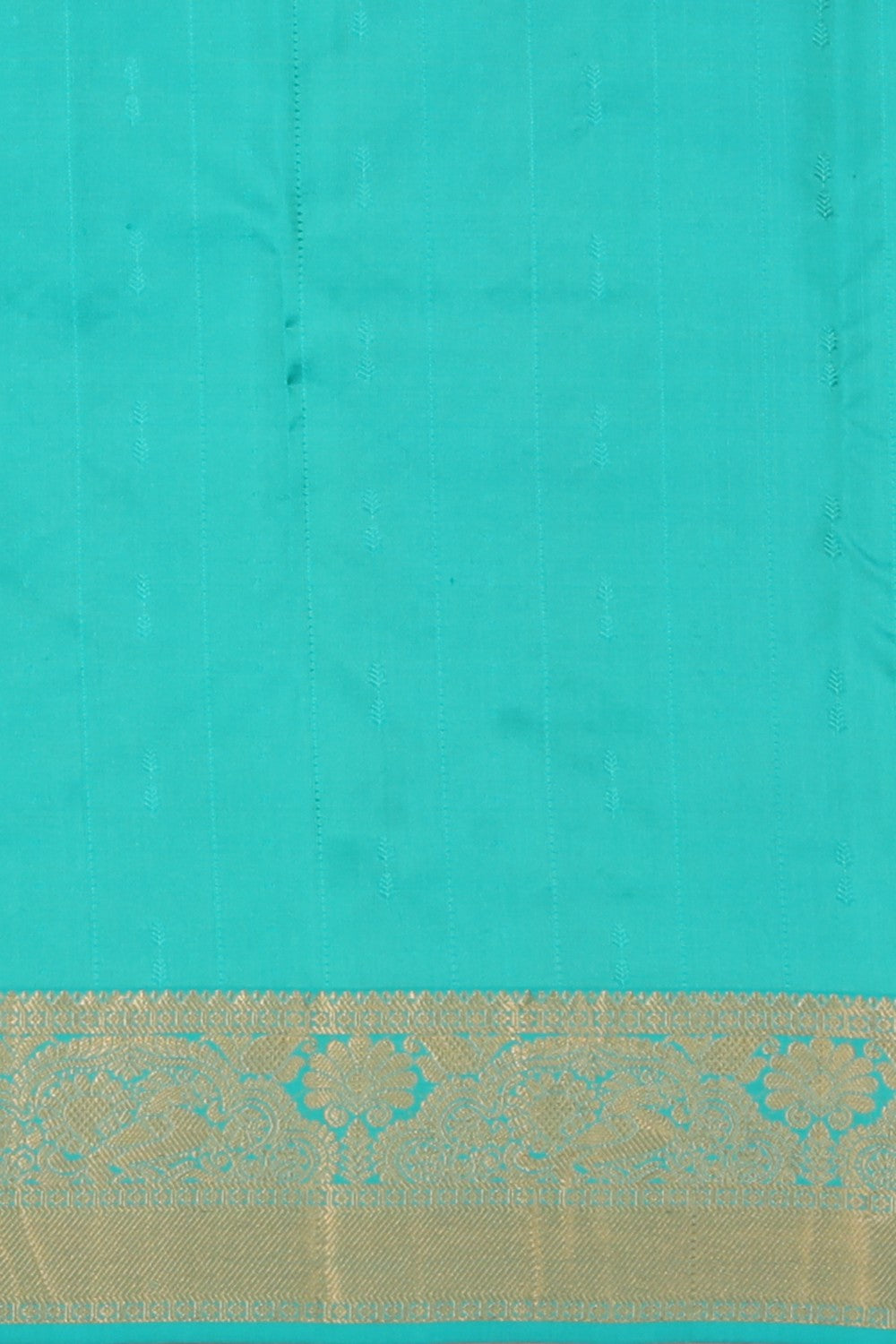 Collection of South Silk Sea Green Saree in a gallery layout