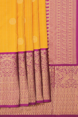 Collection of South Silk Yellow Saree in a gallery layout