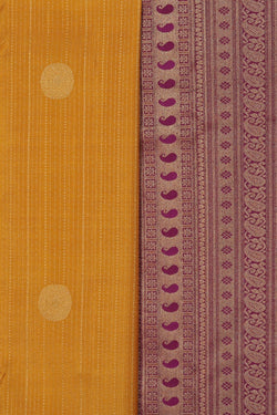 Collection of South Silk Yellow Saree in a gallery layout