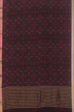 Collection of Georgette Violet Saree in a gallery layout