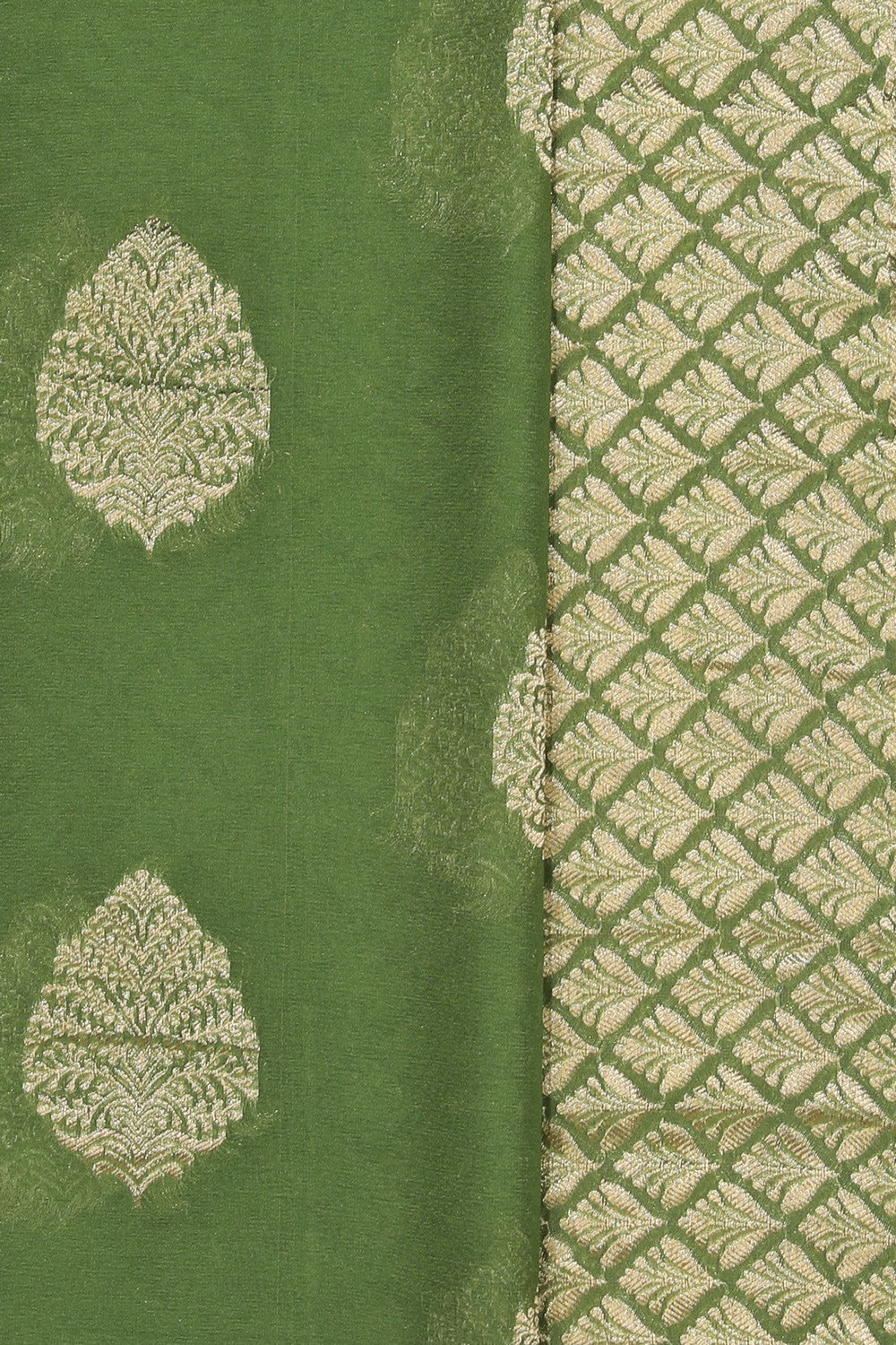 Georgette Sage Green Saree