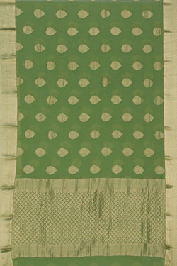 Image of Georgette Sage Green Saree