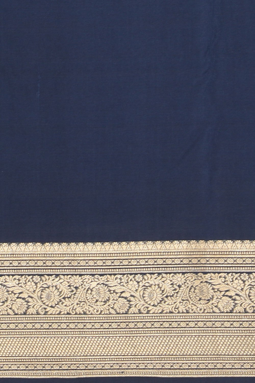 Collection of Crepe Navy Blue Saree in a gallery layout