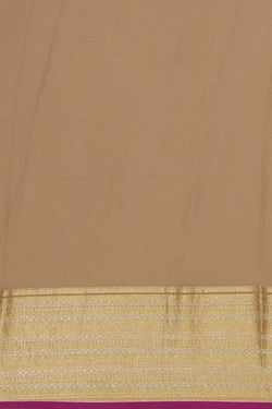 Collection of Georgette Beige Saree in a gallery layout