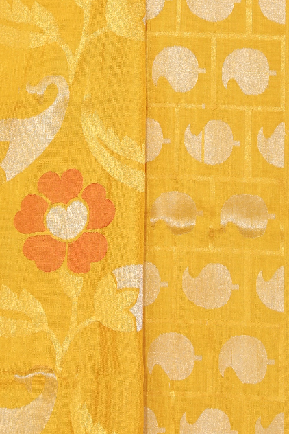 Uppada Silk Yellow Saree