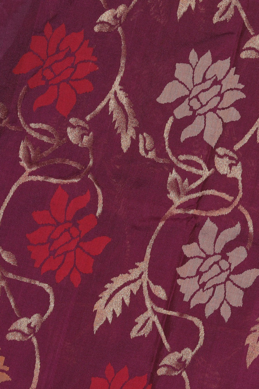 Collection of Uppada Silk Violet Saree in a gallery layout