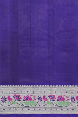 Image of Venkatagiri Silk Purple Saree