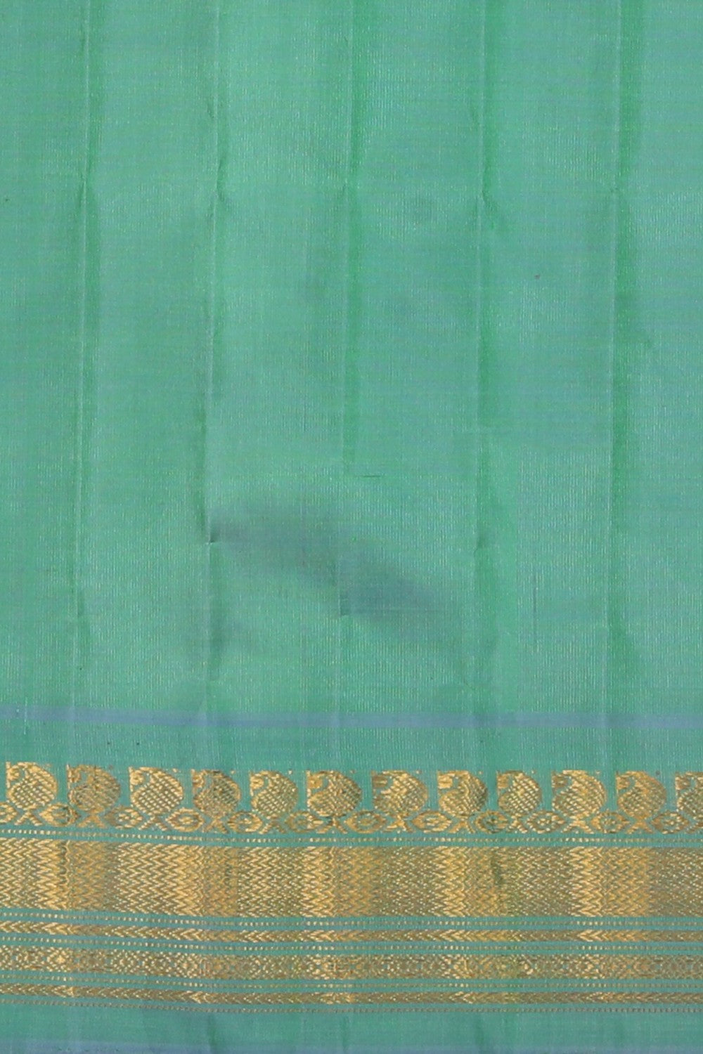 Collection of Gadwal Silk Peach Saree in a gallery layout