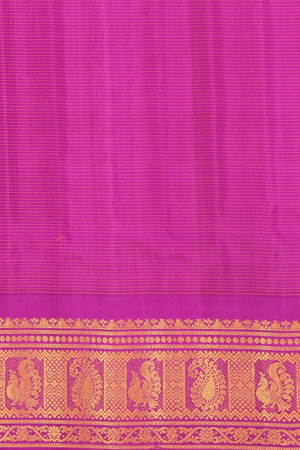 Collection of Gadwal Silk Beige Saree in a gallery layout