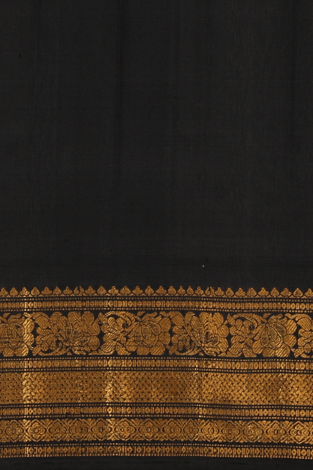 Collection of Gadwal Silk Mustard Saree in a gallery layout