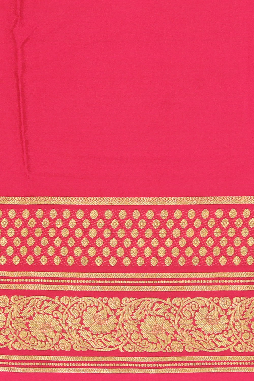 Collection of Mysore Binny Silk Green Saree in a gallery layout