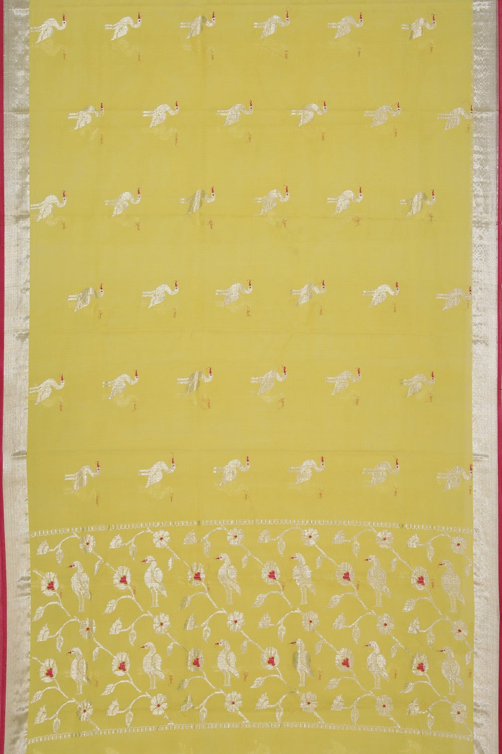 Collection of Kota Yellow Saree in a gallery layout