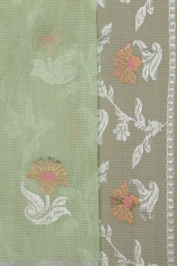 Collection of Kota Mint Green Saree in a gallery layout