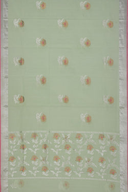 Collection of Kota Mint Green Saree in a gallery layout