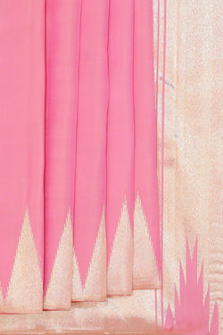 Image of Arani Silk Pink Saree