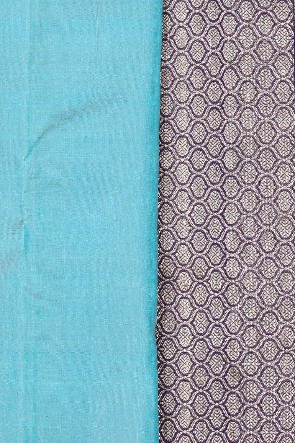 Arani Silk Turquoise Blue Saree