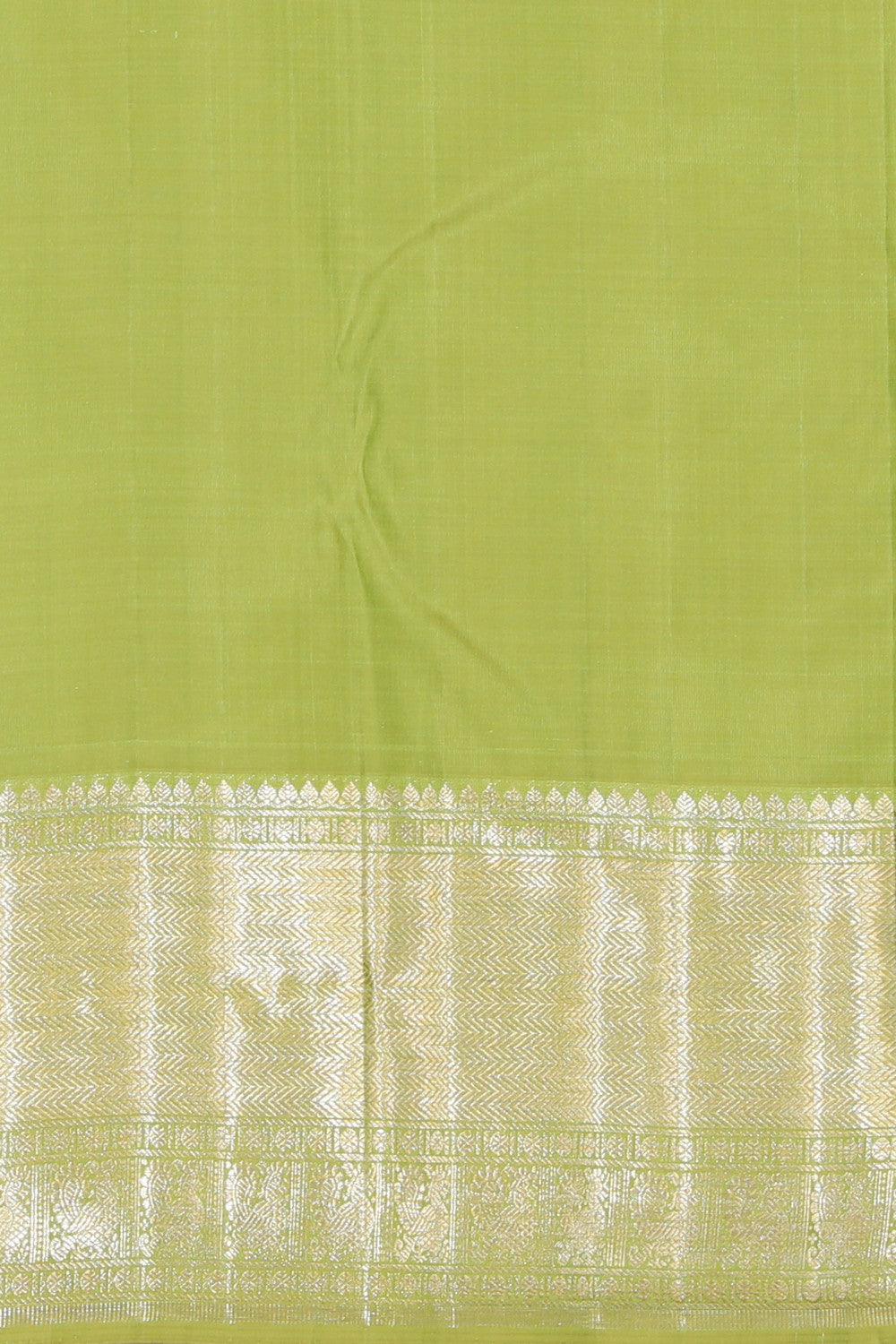 Arani Silk Brocade Mint-Green Saree