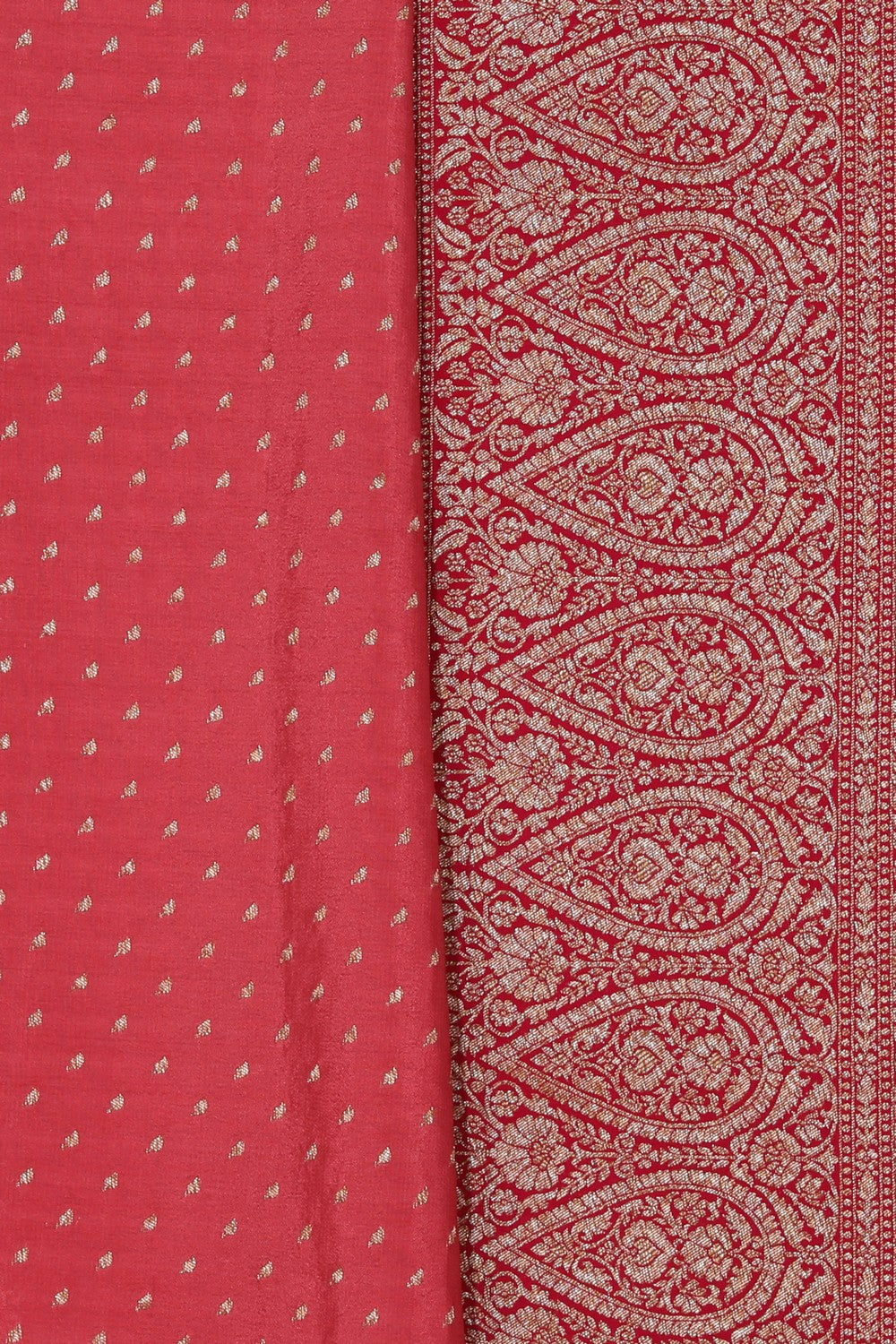 Banarasi Crepe Silk Onion Pink Saree