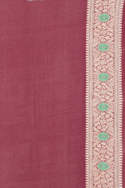 Image of Banarasi Purple Saree