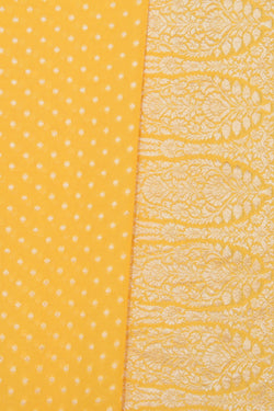 Image of Banarasi Yellow Saree