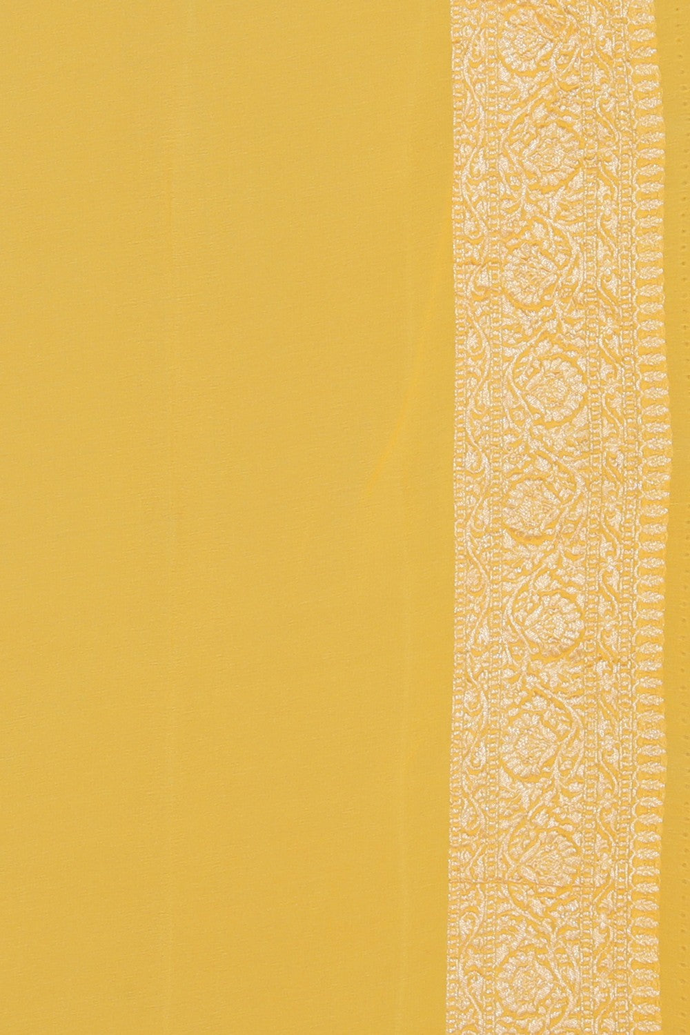 Banarasi Yellow Saree