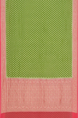 Image of Banarasi Green Saree