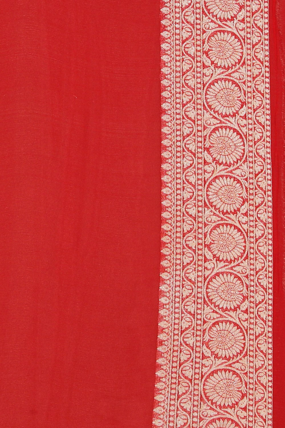 Banarasi Red Saree