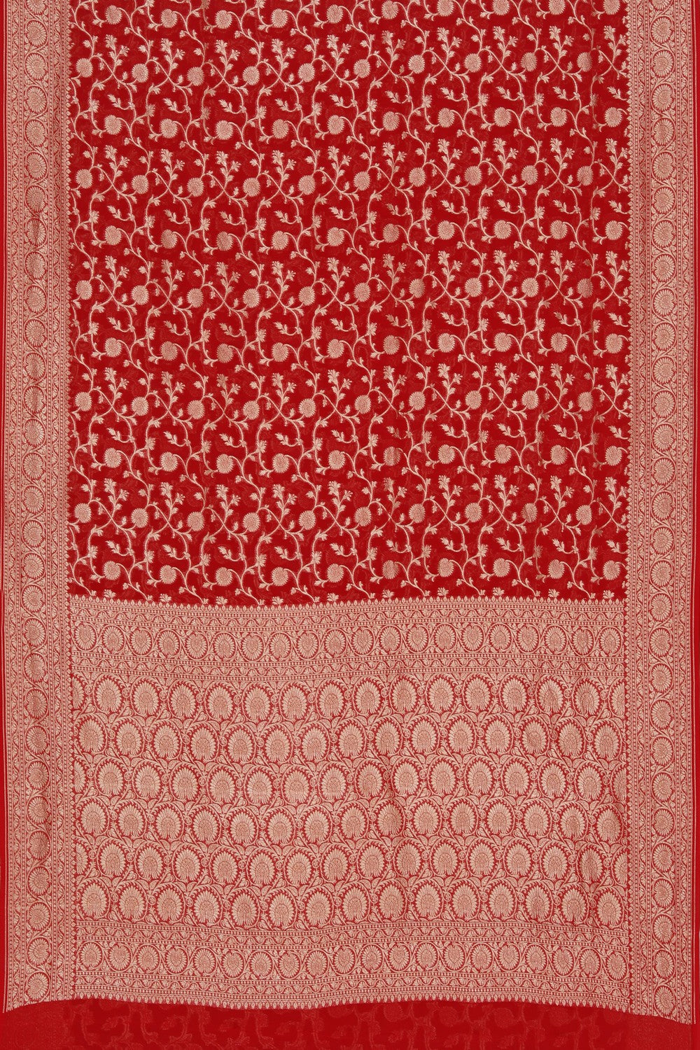 Banarasi Red Saree