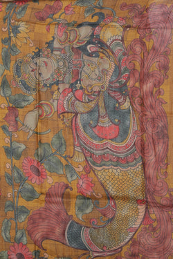 Image of Bhagalpur Tussar Silk Saree