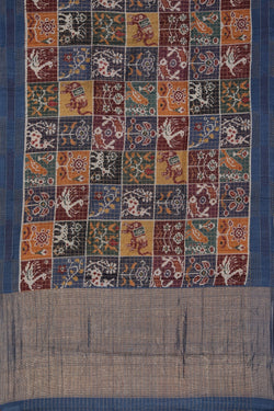 Image of Bhagalpur Tussar Silk Saree