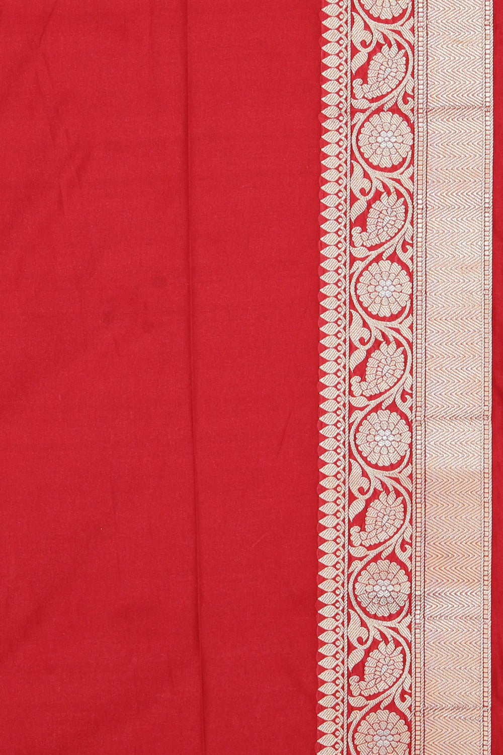 Banarasi Katan Silk Red Saree