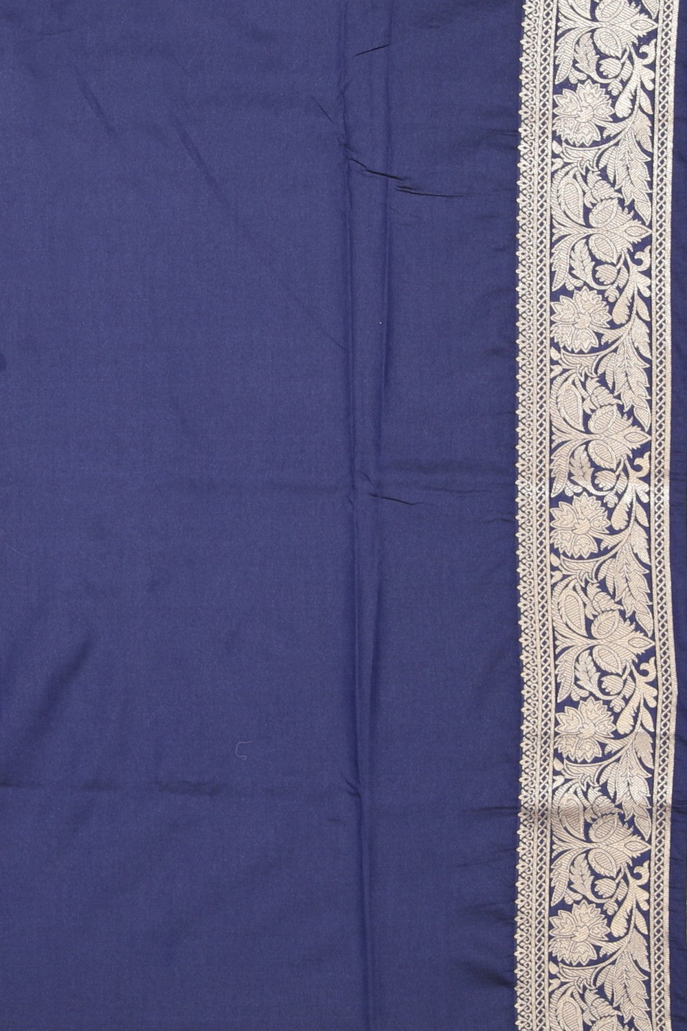 Banarasi Katan Silk Navy Blue Saree