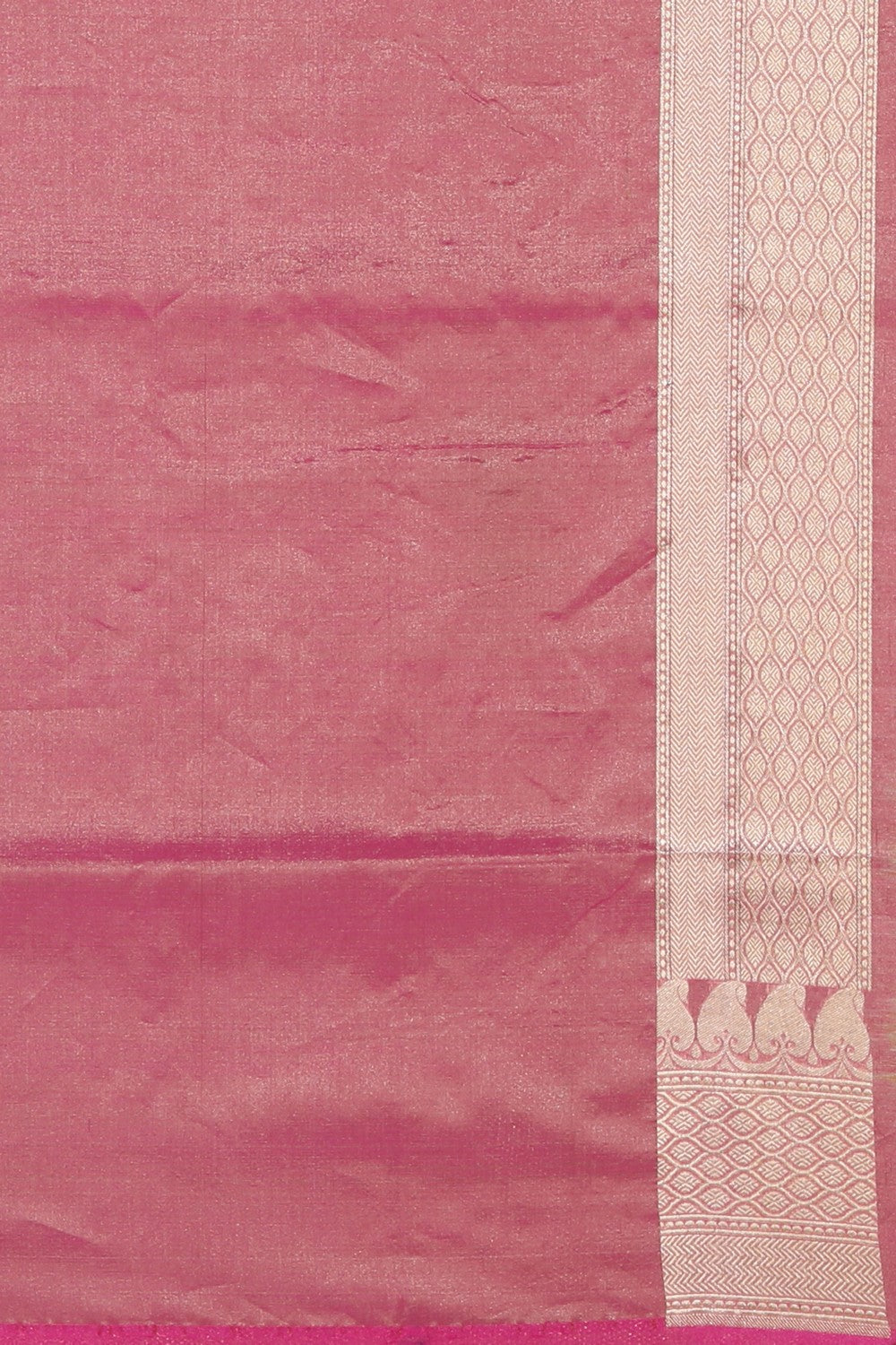 Banarasi Tissue Silk Pink Saree