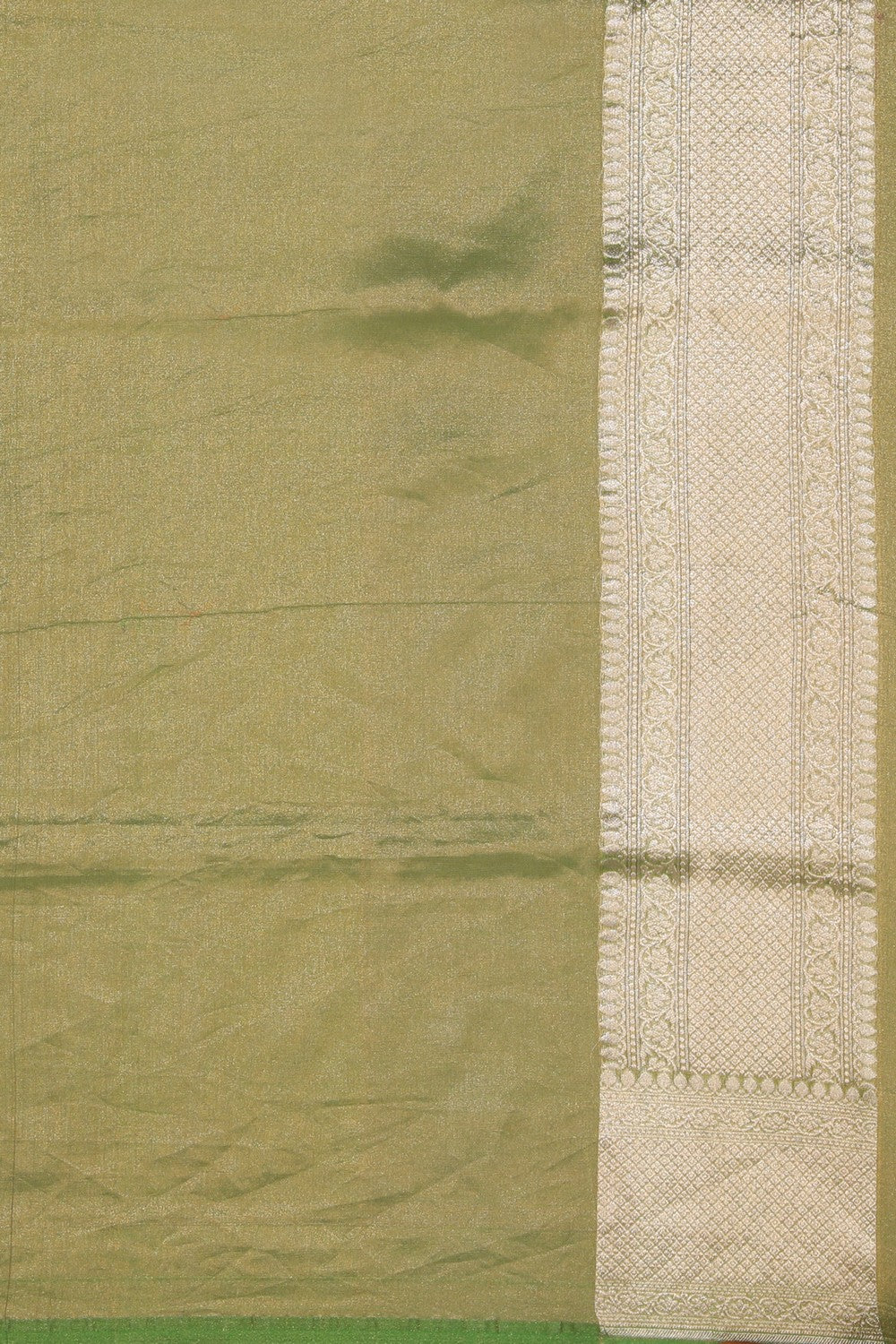 Banarasi Tissue Silk Green Saree