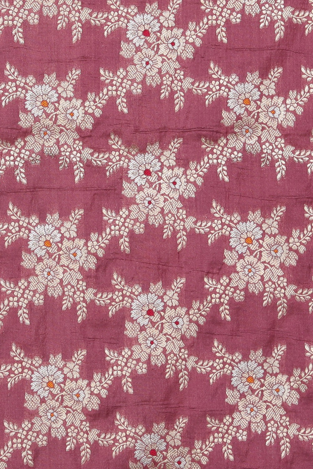 Banarasi Katan Silk Onion-Pink Saree