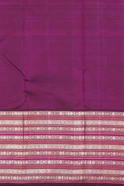 Image of Arani Silk Violet Saree